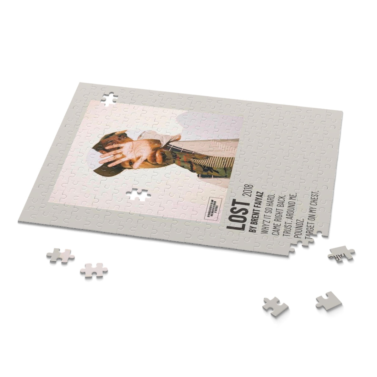 Lost by Brent Faiyaz album puzzle - photo 2