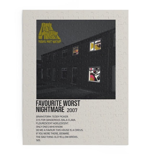 Favourite Worst Nightmare by Arctic Monkeys album puzzle