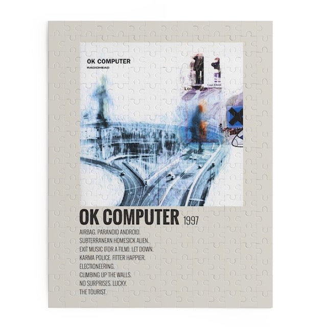OK Computer by Radiohead album puzzle