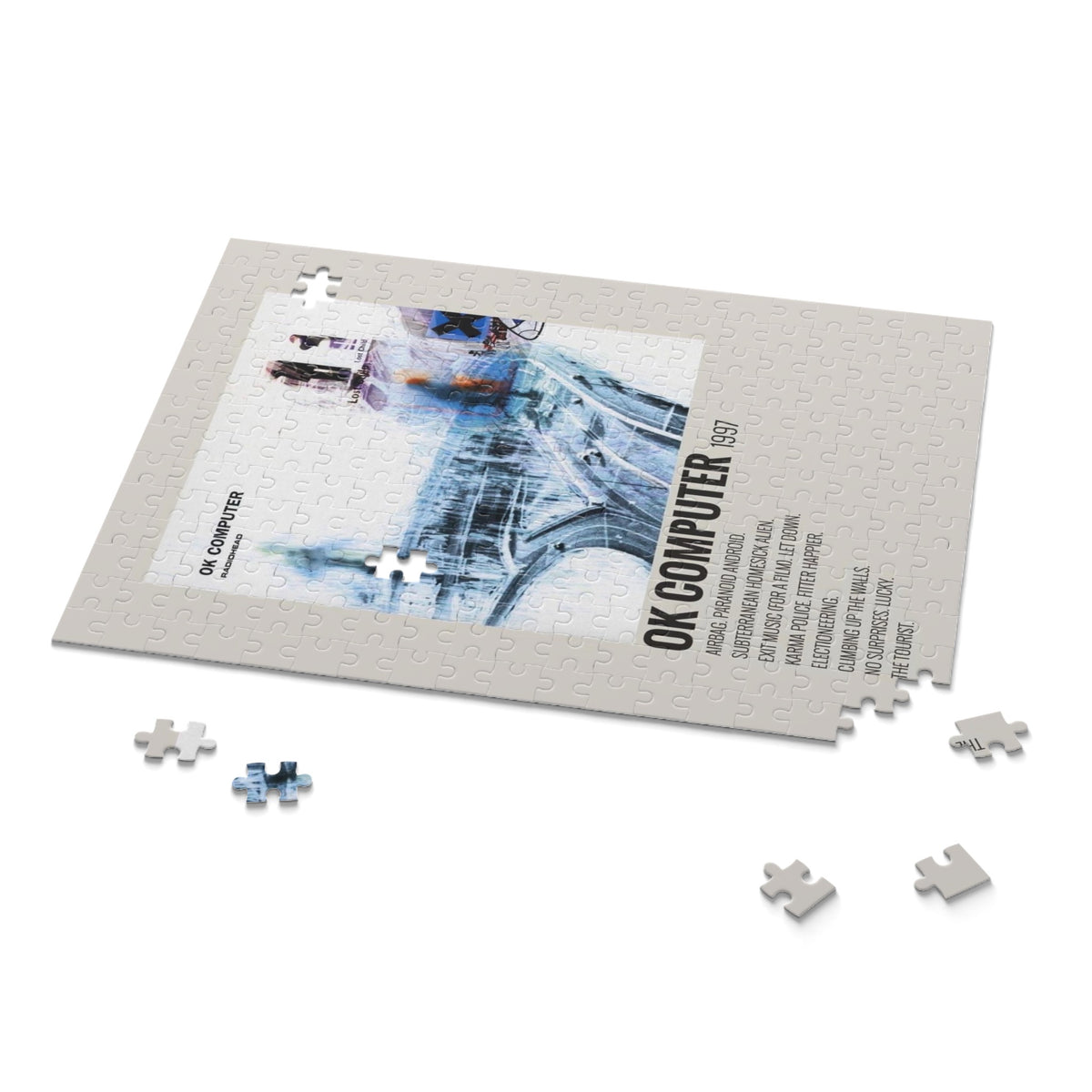 OK Computer by Radiohead album puzzle - photo 2