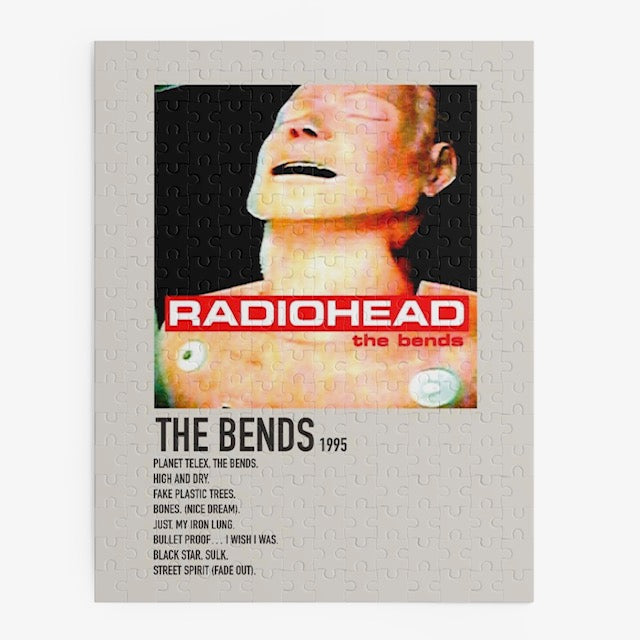 The Bends by Radiohead album puzzle