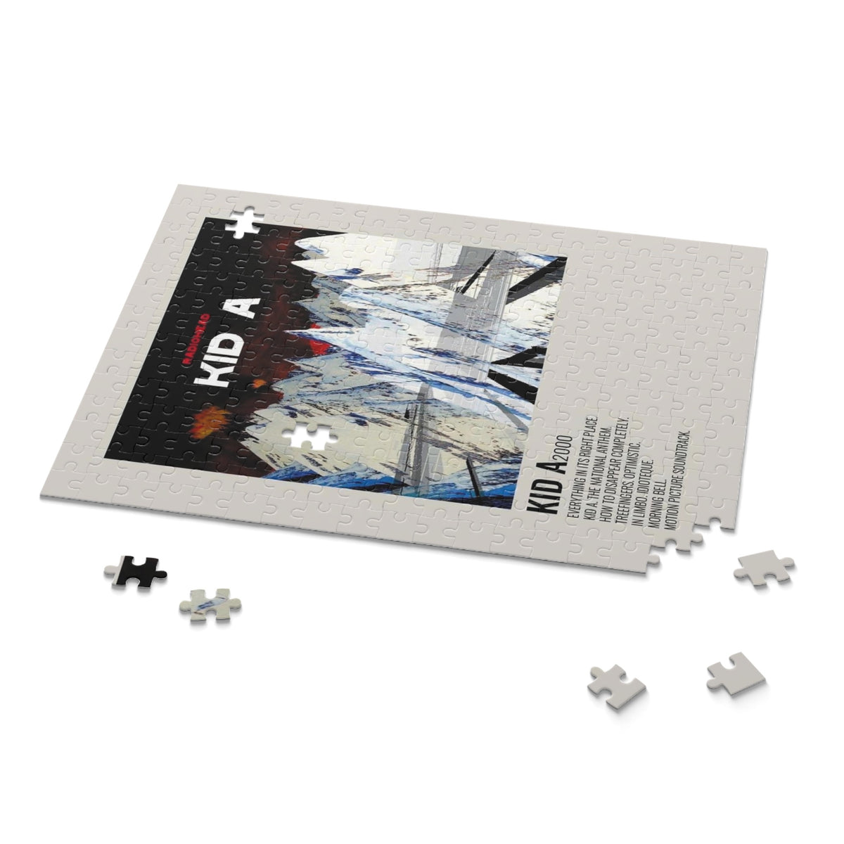 Kid A by Radiohead album puzzle - photo 2