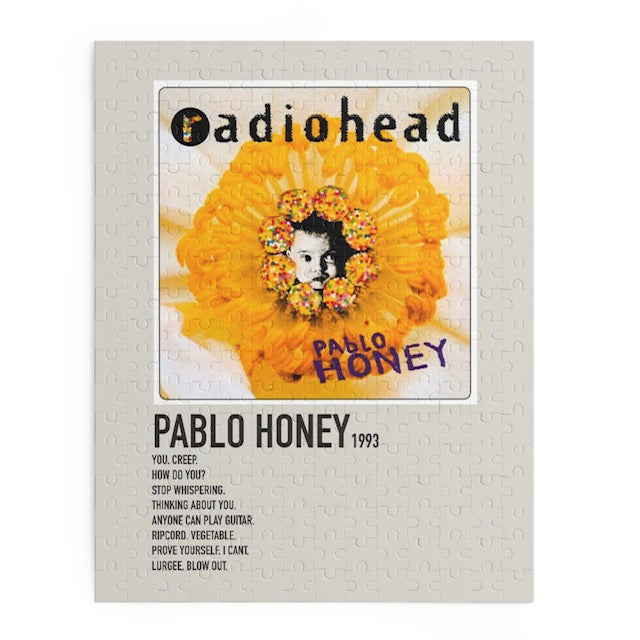 Pablo Honey by Radiohead album puzzle