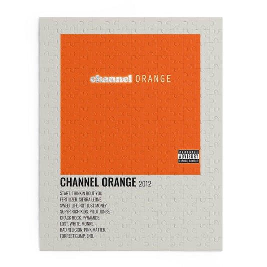 Channel Orange by Frank Ocean album puzzle