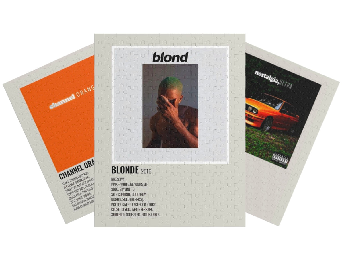 Frank Ocean Album Puzzle Collection