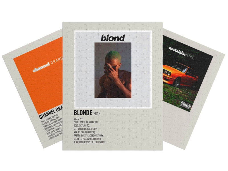 Frank Ocean Album Puzzle Collection