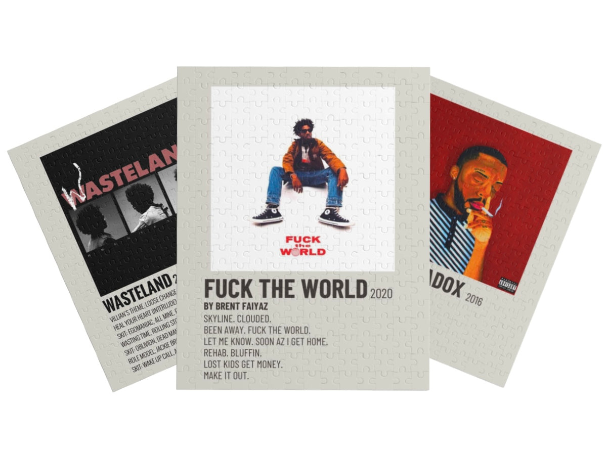 Brent Faiyaz Album Puzzle Bundle