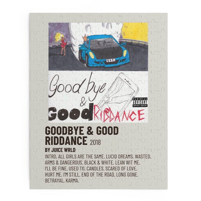 Goodbye & Good Riddance by Juice WRLD album puzzle