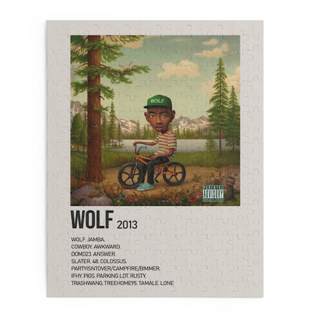 Wolf by Tyler The Creator album puzzle