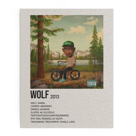 Wolf by Tyler The Creator album puzzle