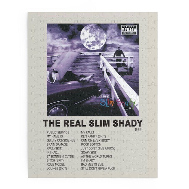 The Real Slim Shady by Eminem album puzzle
