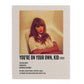 You're On Your Own, Kid by Taylor Swift album puzzle