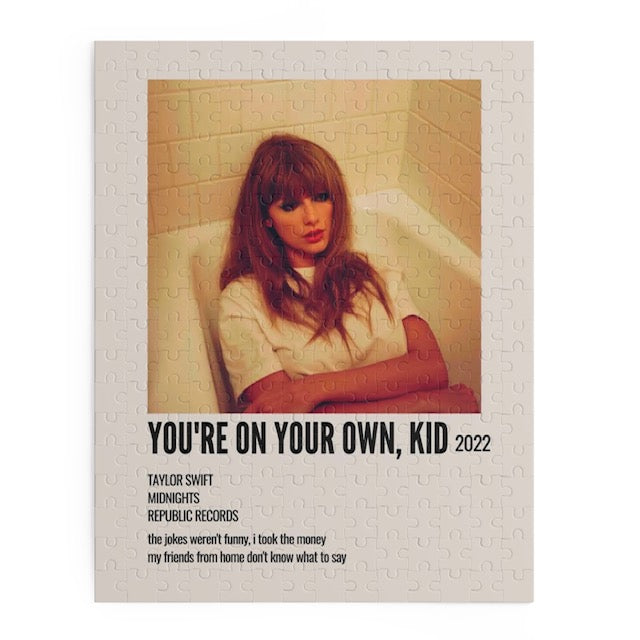 You're On Your Own, Kid by Taylor Swift album puzzle