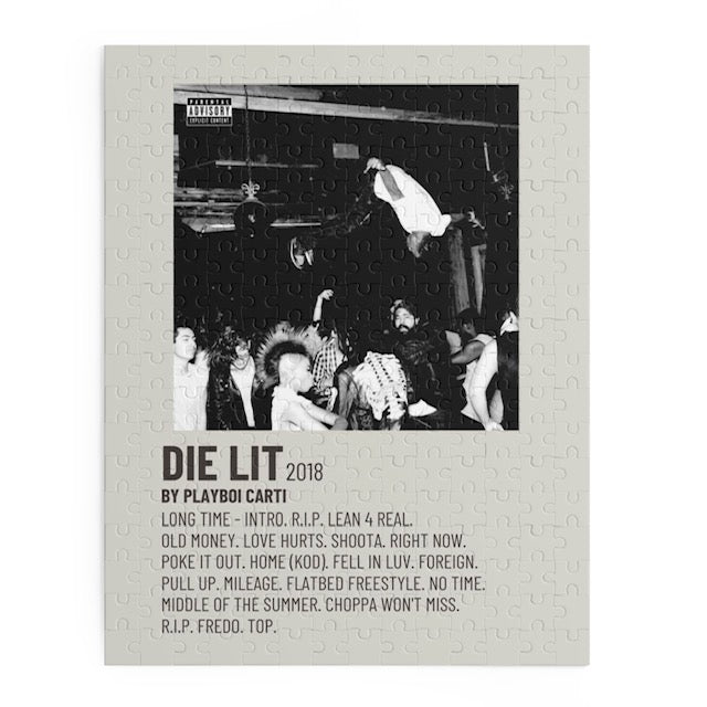 Die Lit by Playboi Carti album puzzle