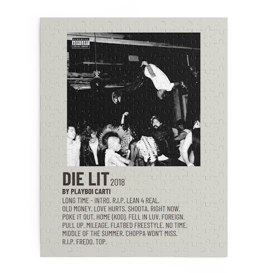 Die Lit by Playboi Carti album puzzle