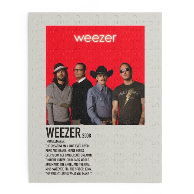 Weezer Red by Weezer album puzzle