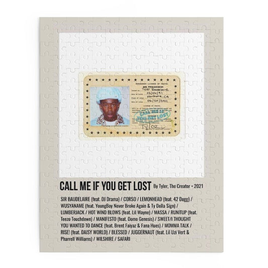 Call Me If You Get Lost by Tyler The Creator album puzzle