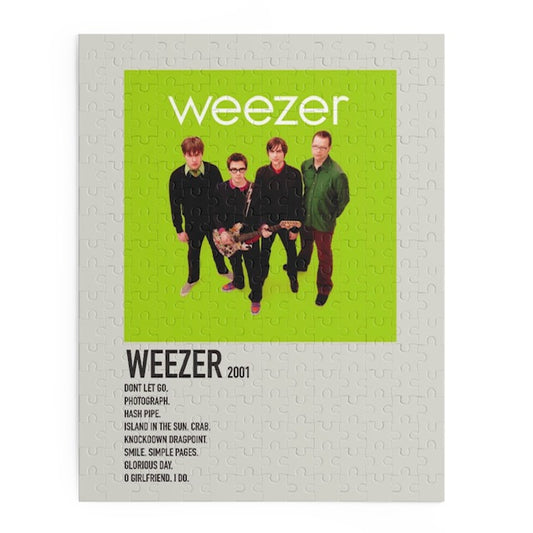 Weezer Green by Weezer album puzzle