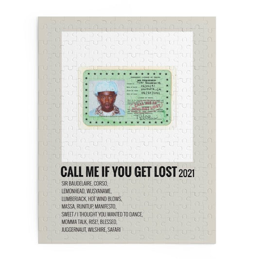 Call Me If You Get Lost by Tyler The Creator album puzzle
