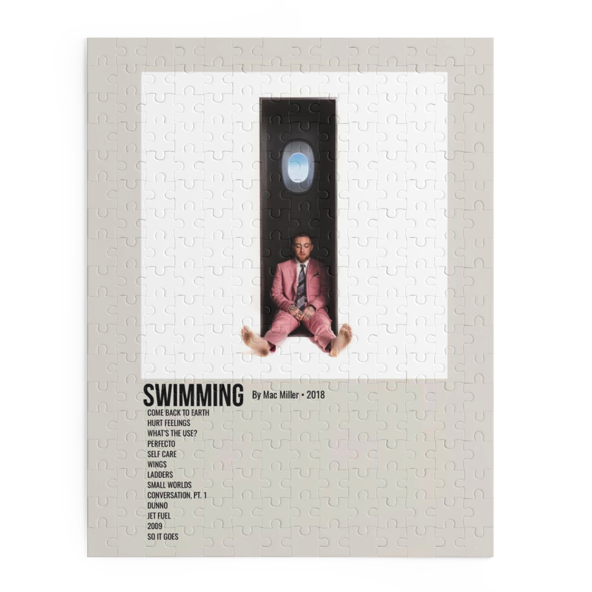 Swimming by Mac Miller album puzzle