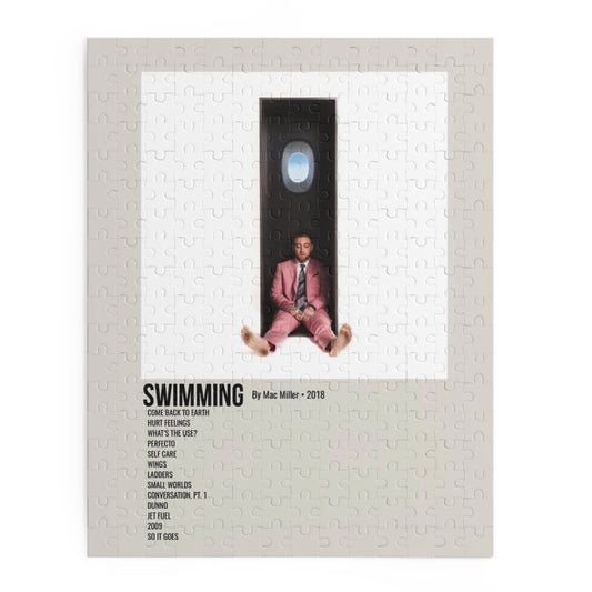 Swimming by Mac Miller album puzzle