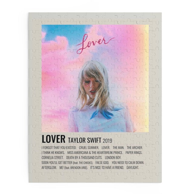 Lover by Taylor Swift album puzzle