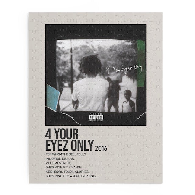 4 Your Eyez Only by J. Cole album puzzle