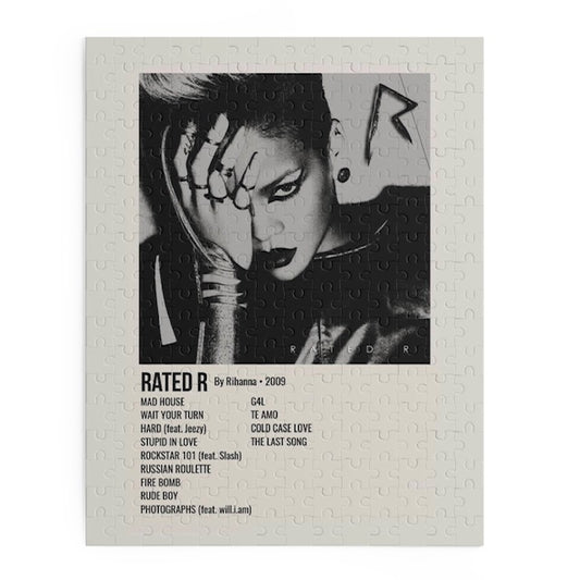 Rated R by Rihanna album puzzle