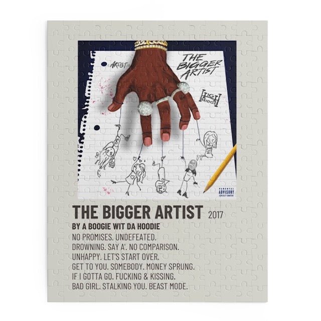 The Bigger Artist by A Boogie Wit Da Hoodie album puzzle