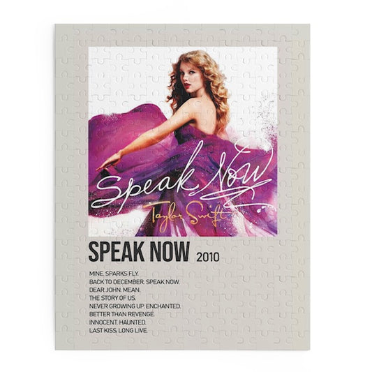 Speak Now by Taylor Swift album puzzle