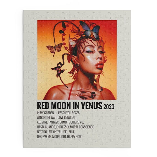 Red Moon In Venus by Kali Uchis album puzzle