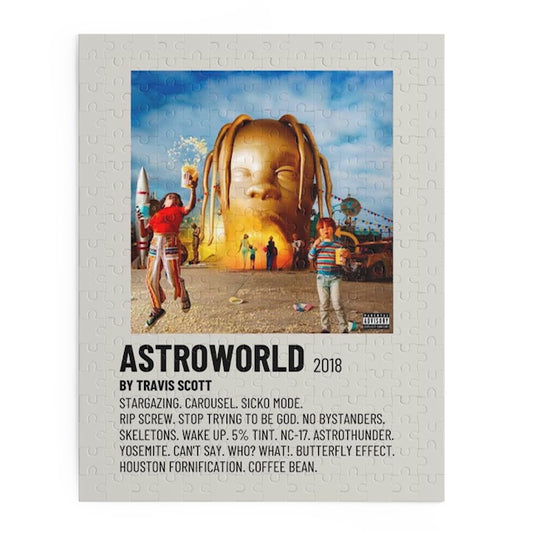 Astroworld by Travis Scott album puzzle