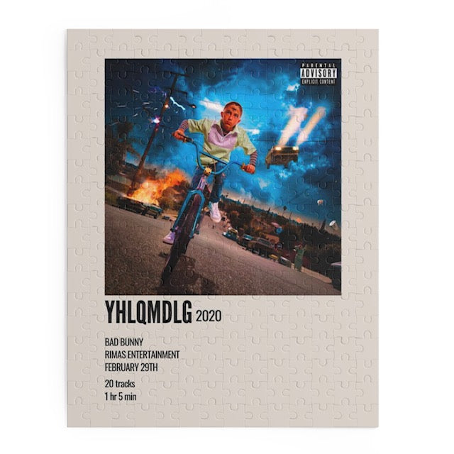 YHLQMDLG by Bad Bunny album puzzle