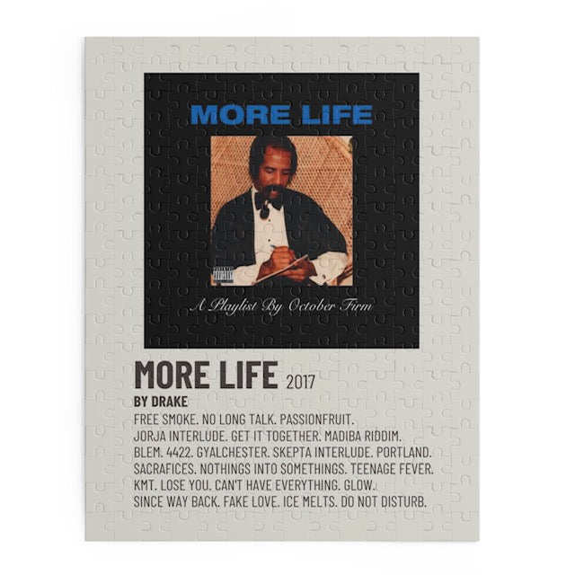 More Life by Drake album puzzle