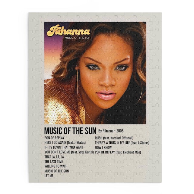 Music Of The Sun by Rihanna album puzzle