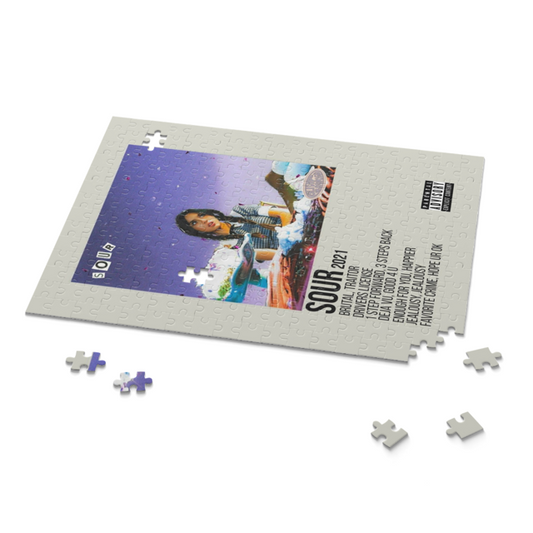 Sour by Olivia Rodrigo album puzzle