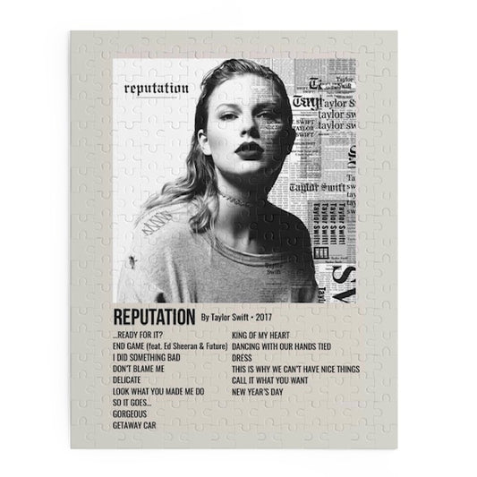 Reputation by Taylor Swift album puzzle