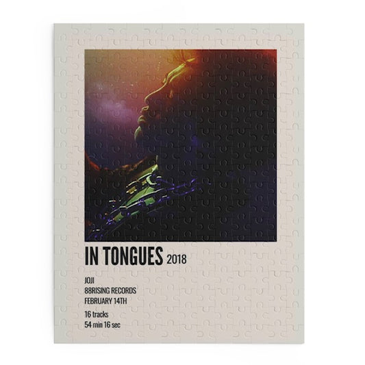 In Tongues by Joji album puzzle