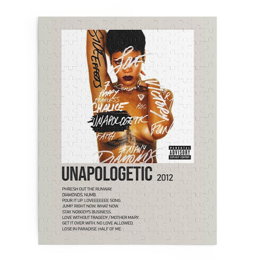 Unapologetic by Rihanna album puzzle