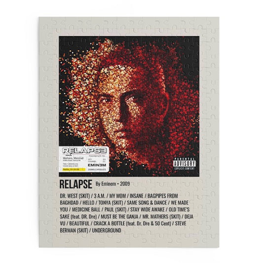 Relapse by Eminem album puzzle
