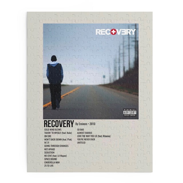 Recovery by Eminem album puzzle