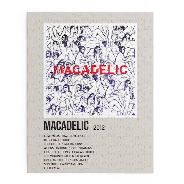 Macadelic by Mac Miller album puzzle