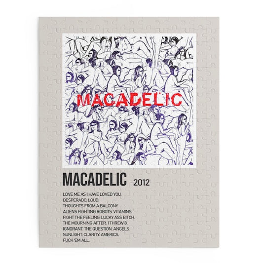 Macadelic by Mac Miller album puzzle
