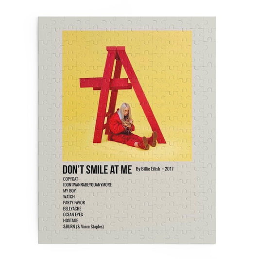 Don't Smile At Me by Billie Eilish album puzzle