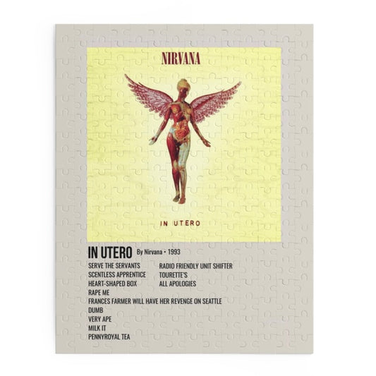 In Utero by Nirvana album puzzle